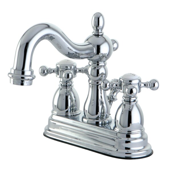 KS1601BX 4" Centerset Bathroom Faucet, Polished Chrome
